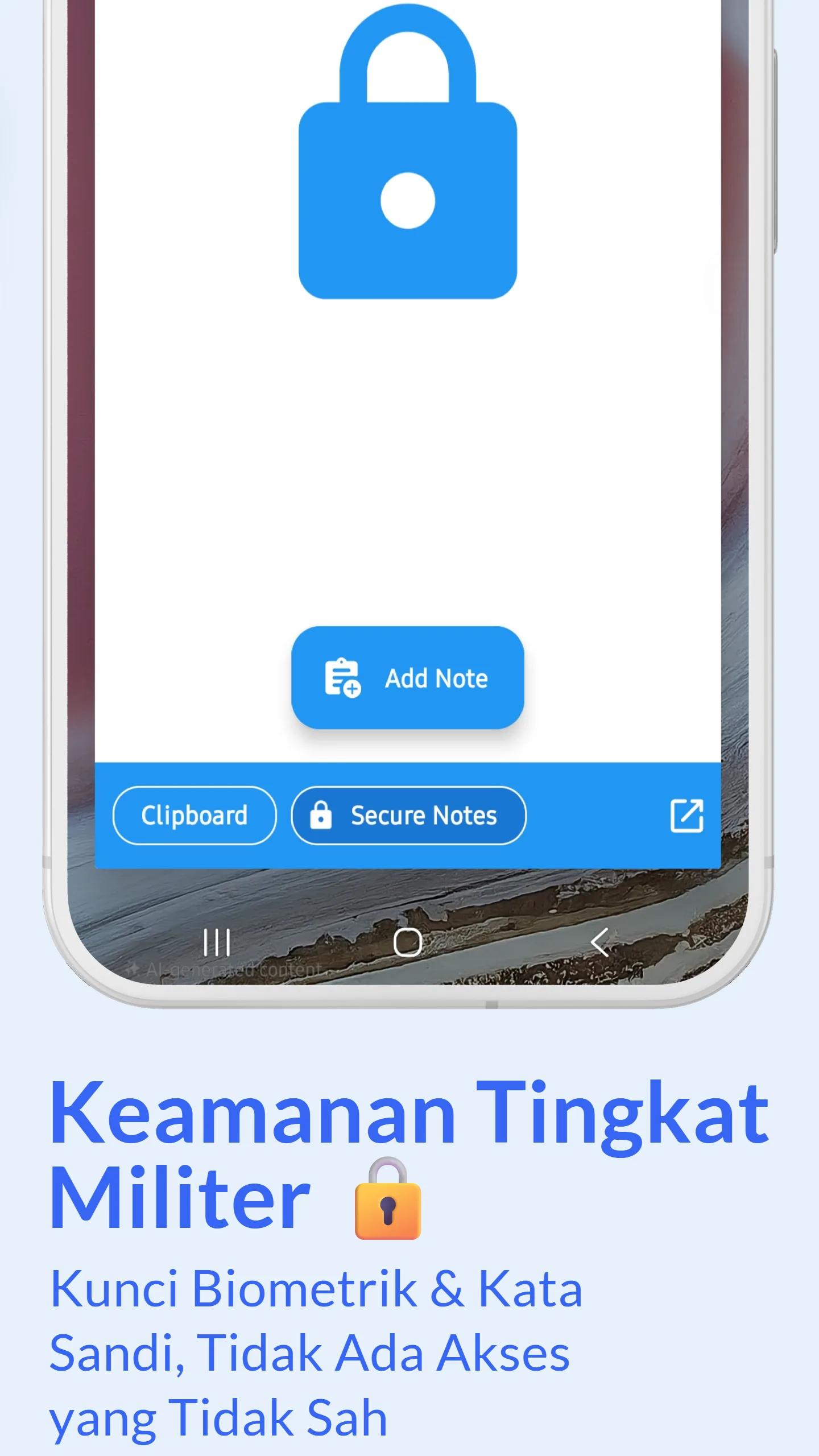ClipZ Clipboard Aman melindungi teks yang disalin dan enkripsi clipboard